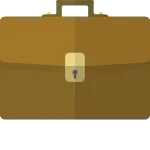 Icon Of Bag For Commuting SVG Icon